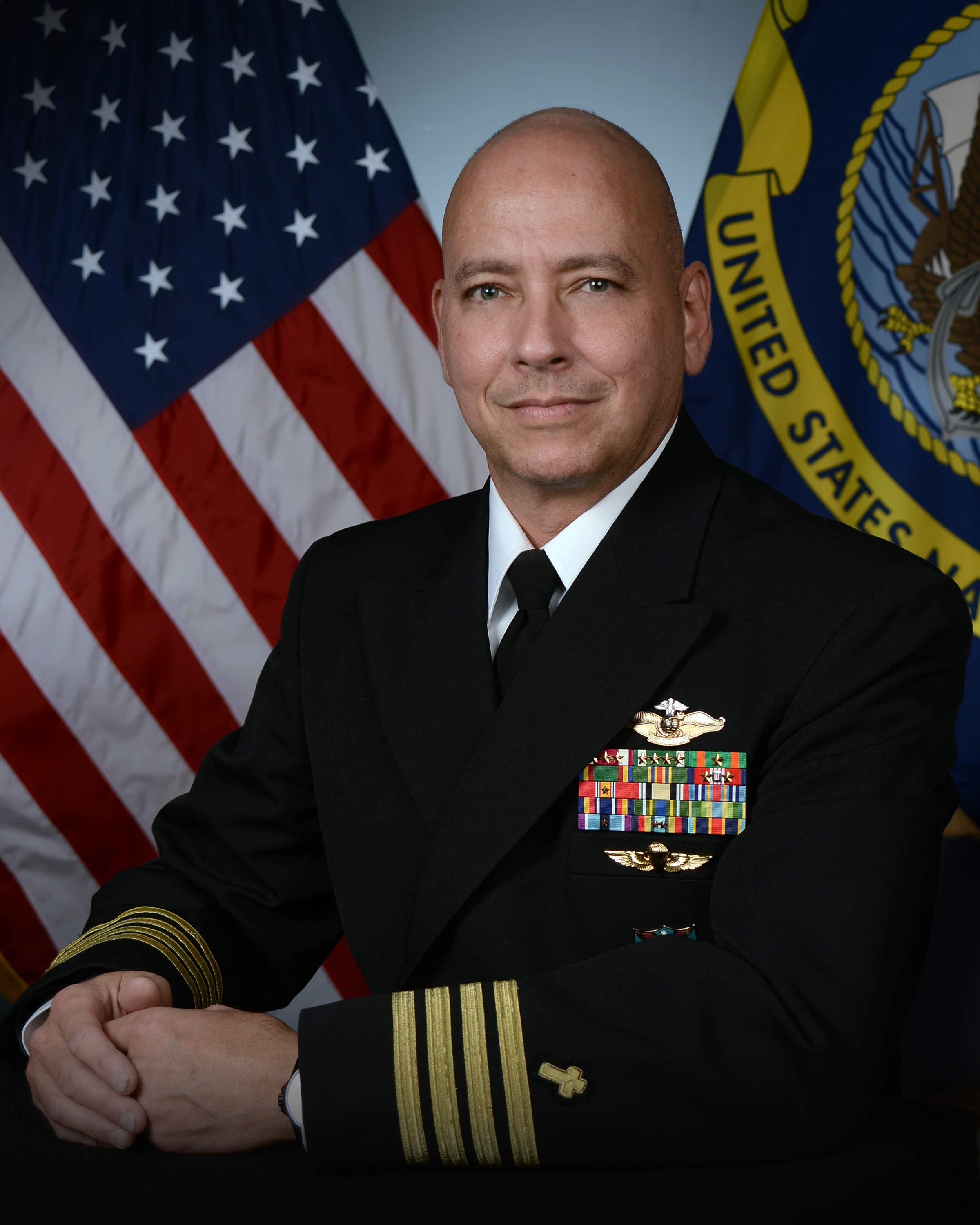 Navy Capt. Santiago Rodriguez